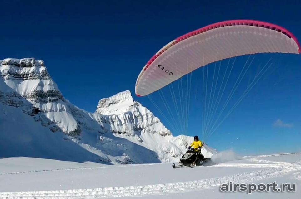 Parasledding - новый спорт!