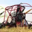 ВТОРЫЕ соревнования среди аэрошютов 1