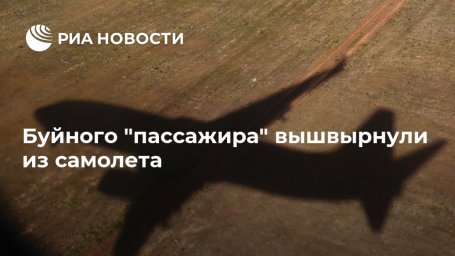 Буйного "пассажира" вышвырнули из самолета Буйного "пассажира" вышвырнули из самолета