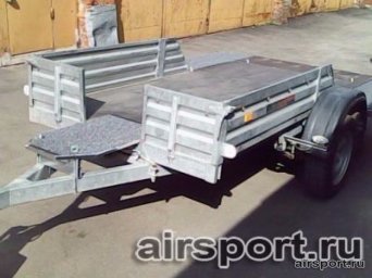 Услуги по переделке прицепа под перевозку аэрошюта Услуги по переделке прицепа под перевозку аэрошюта